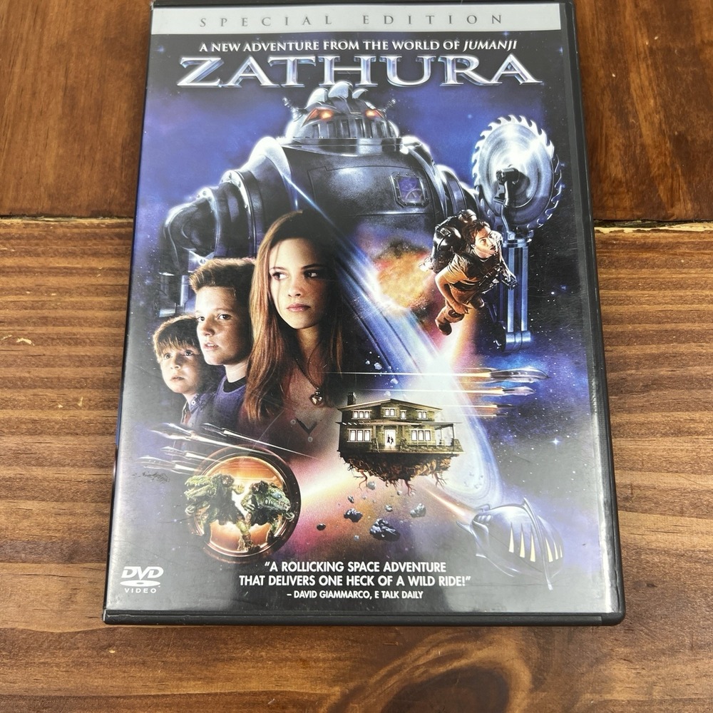 ZATHURA Special Edition Widescreen DVD Sci-Fi Adventure